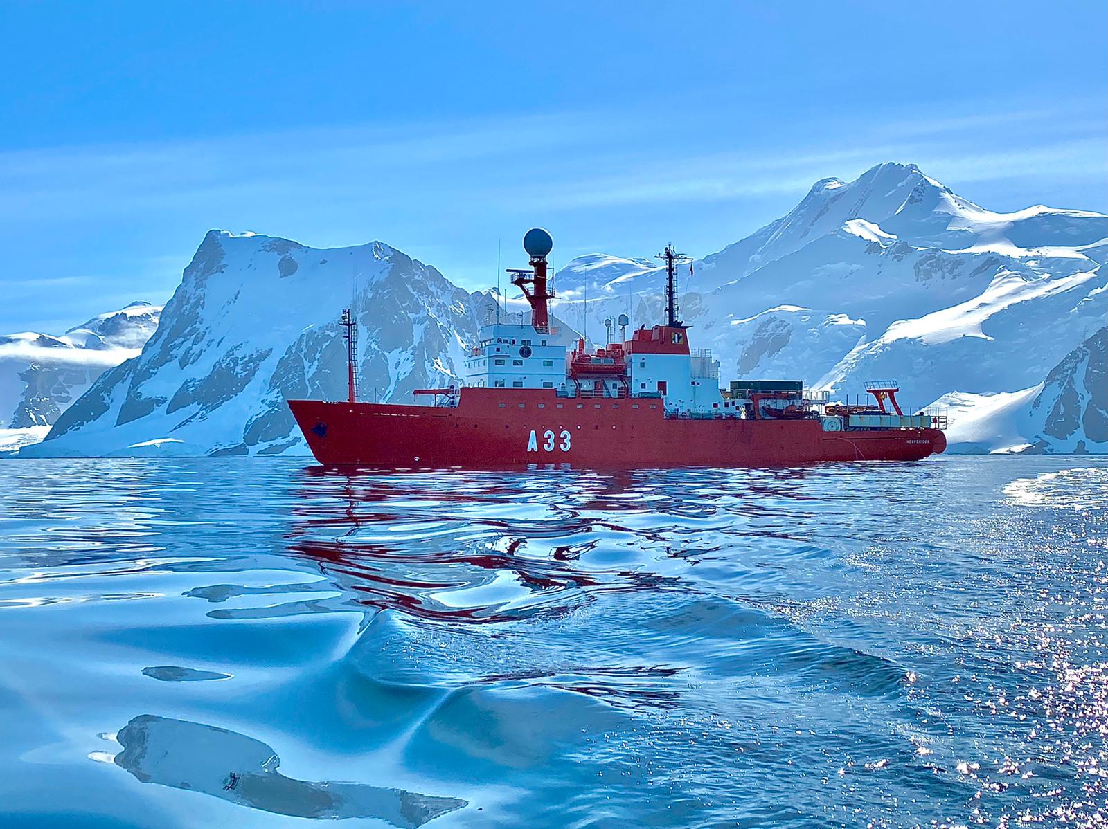 Imagen actividad:XXVIII Campaña Antártica del BIO "Hespérides"